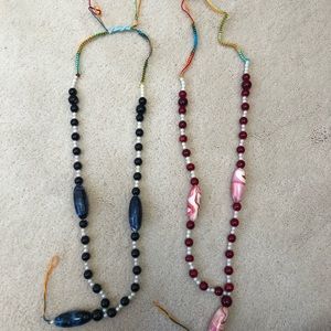 A couple special stone necklaces